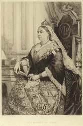 Portrait of Queen Victoria